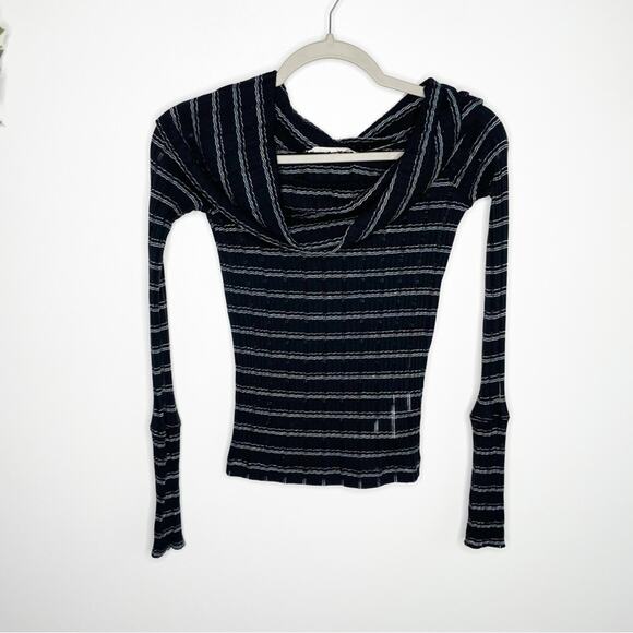 FREE PEOPLE We The Free Snowbunny Off The Shoulder Top Size XS - Picture 3 of 7